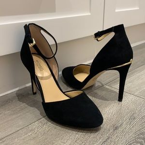 Michael Kors Black Suede Heels